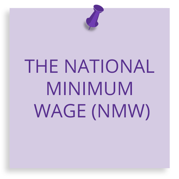 THE NATIONAL MINIMUM WAGE (NMW)